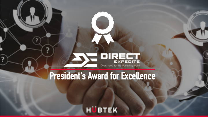 President’s Award and Team Member of the Year Award: Hubtek Winner 2021