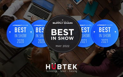 Hubtek Wins its Fifth Consecutive Best in Show Award at the 2022 FreighWaves’ Future of Supply Chain Event