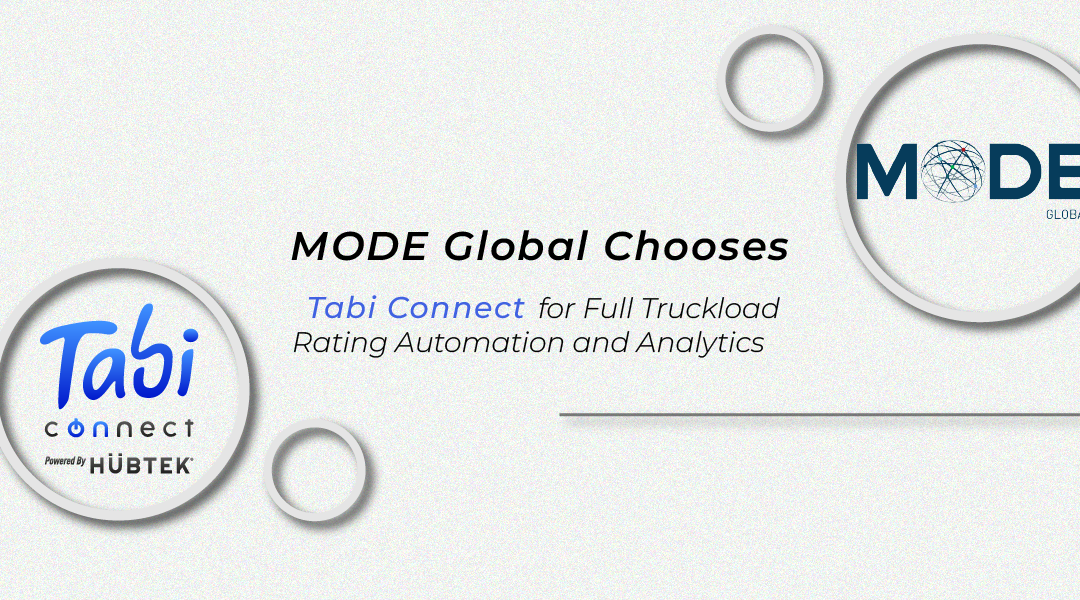 MODE Global Chooses Tabi Connect in Their Quest to Digitize Full Truckload Business.  